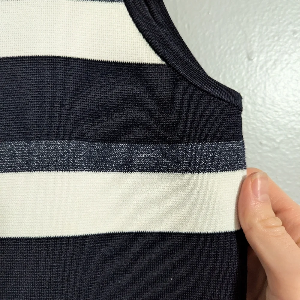 A.L.C. Huntington Striped Dress Navy & White Women's S Sailor Preppy